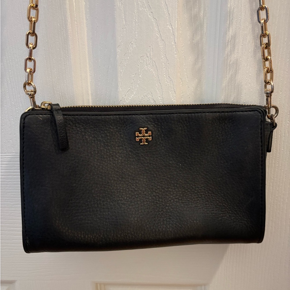 Tory Burch Marsden Leather Wallet Crossbody